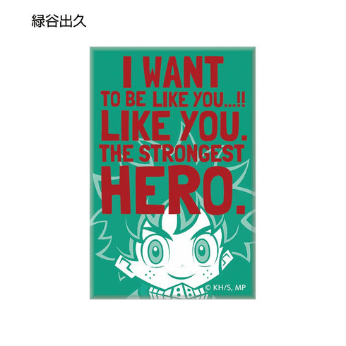 『僕のヒーローアカデミア』トレーディング台詞缶マグネット(単位/BOX)【202508再販】